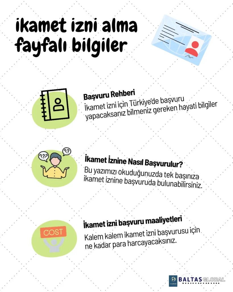 türkiye de ikamet izni almak için faydalı bilgiler